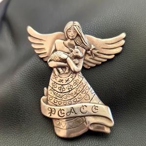 U.S.H.S 2002 Sterling deMatteo H & H pendant